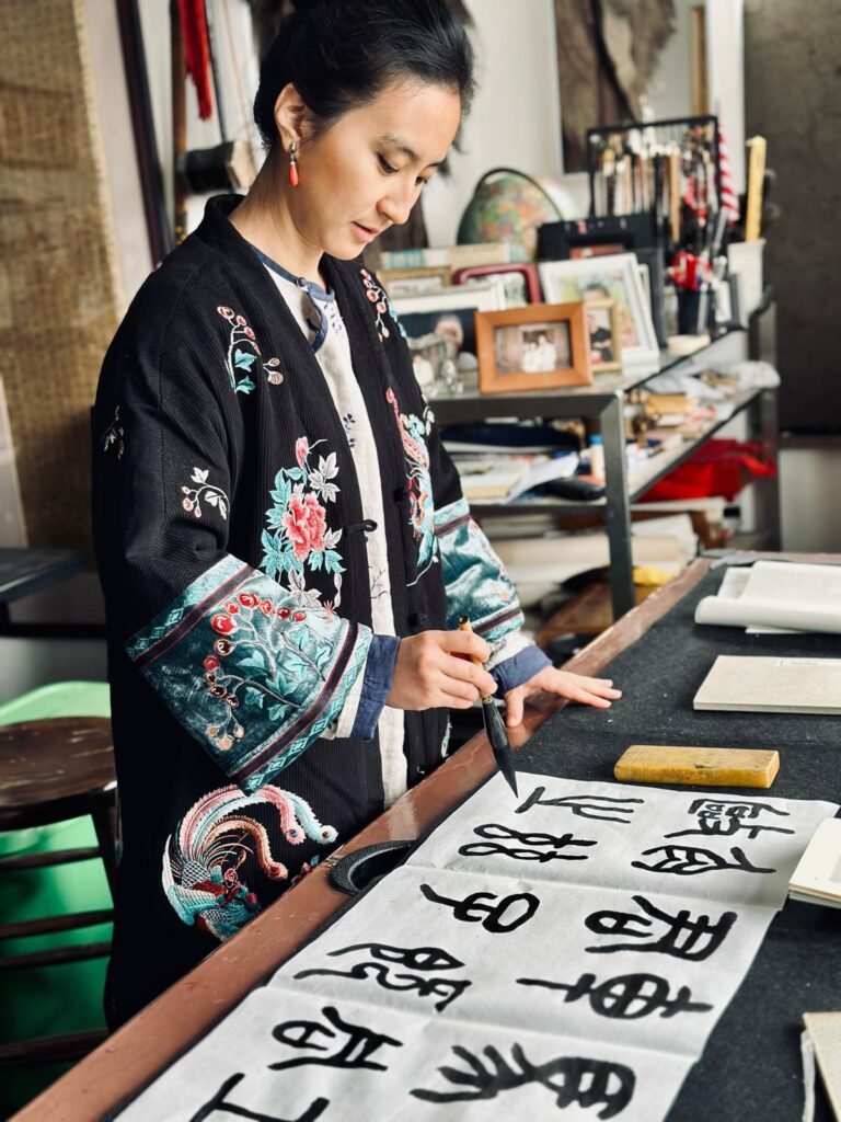 miao rios calligraphy
